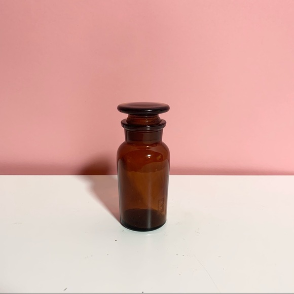 Vintage Other - Vintage brown amber mini jar
